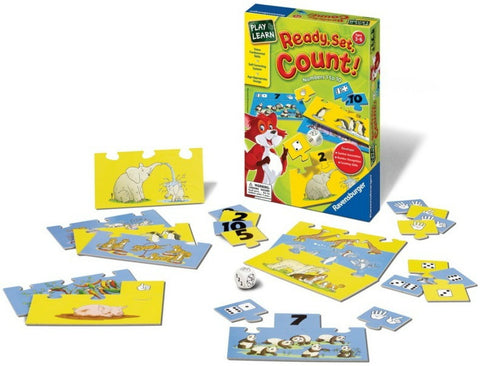 Ravensburger - Ready Set Count! Game | KidzInc Australia | Online Educational Toy Store
