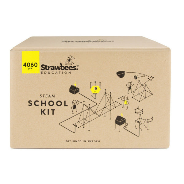 Strawbees - School Builder Kit | KidzInc Australia | Online Educational Toy Store