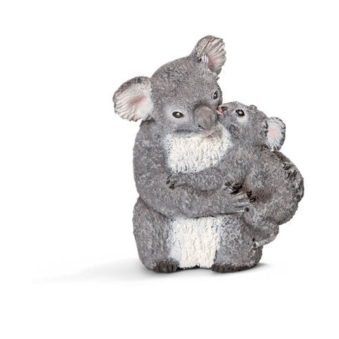 Schleich - Koala bear with cub | KidzInc Australia | Online Educational Toy Store