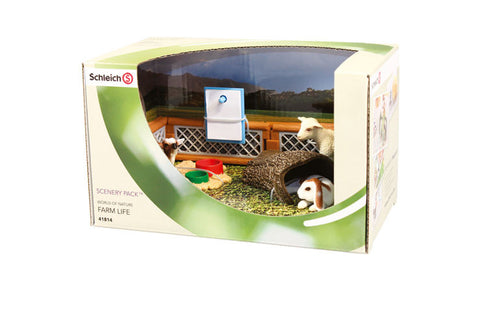 Schleich - Scenery Pack - Petting Zoo | KidzInc Australia | Online Educational Toy Store