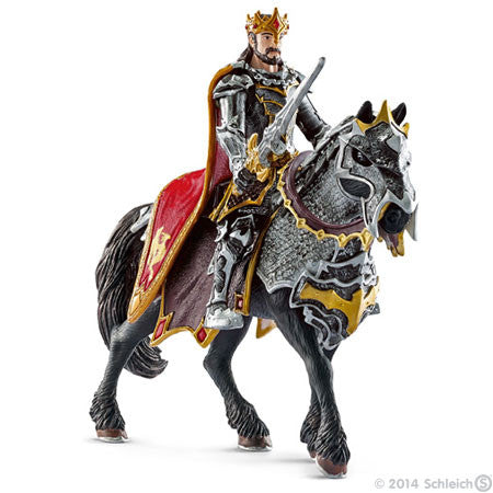 Schleich - Knights - Dragon Knight King on Horse | KidzInc Australia | Online Educational Toy Store