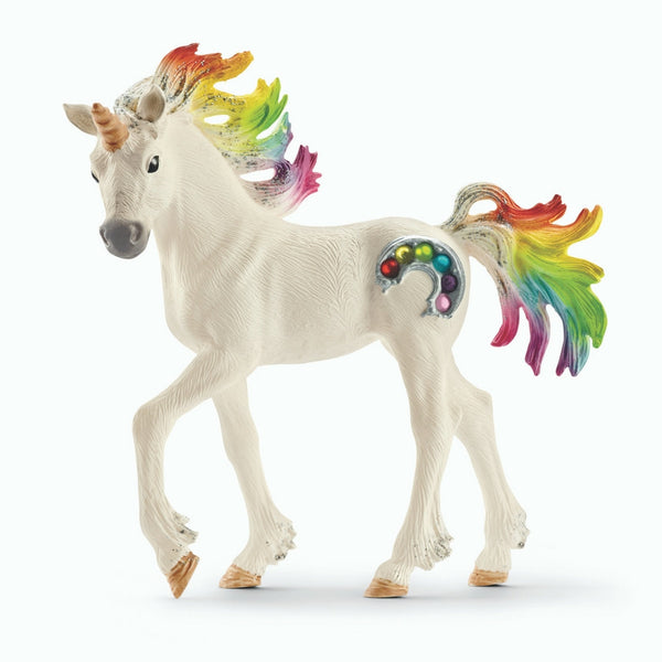 Schleich - Bayala - Rainbow Unicorn Stallion | KidzInc Australia | Online Educational Toy Store