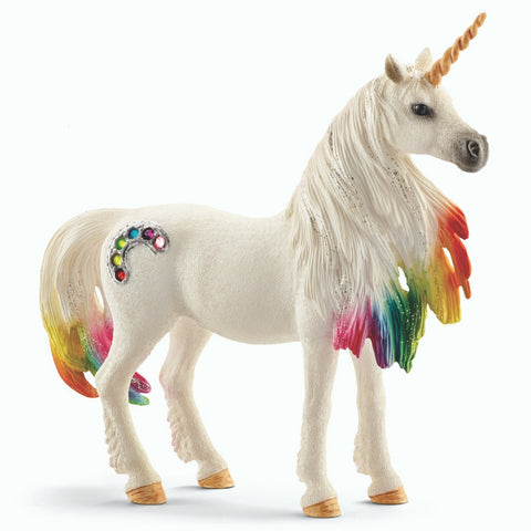 Schleich - Bayala - Rainbow Unicorn Mare | KidzInc Australia | Online Educational Toy Store