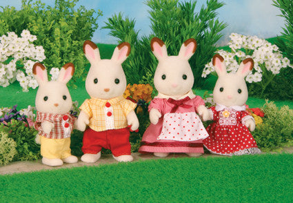 Sylvanian Families - Chocolate Rabbit Family | KidzInc Australia | Online Educational Toy Store