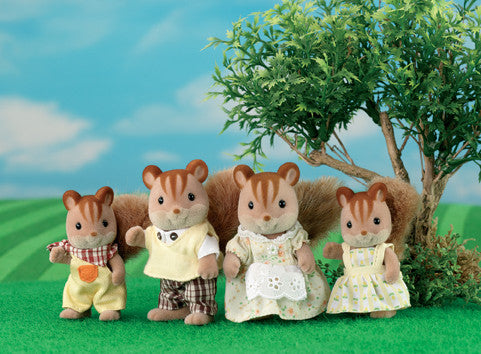 Sylvanian Families - Walnut Squirrel Family | KidzInc Australia | Online Educational Toy Store