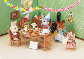 Sylvanian Families - Party Set | KidzInc Australia | Online Educational Toy Store