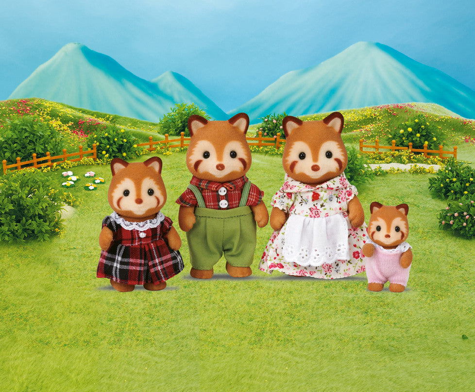 Sylvanian Families Red Panda Family Shop Online KidzInc Australia