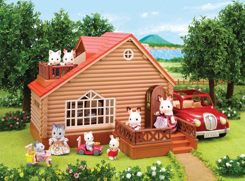 Sylvanian Families - Log Cabin | KidzInc Australia | Online Educational Toy Store