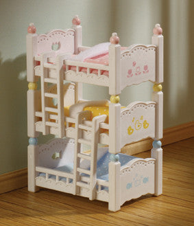 Sylvanian Families - Triple Bunk Beds | KidzInc Australia | Online Educational Toy Store