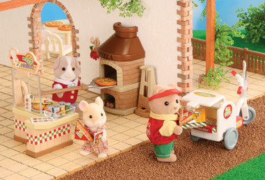 Sylvanian Families Pizza Parlour Set Shop Online KidzInc Australia