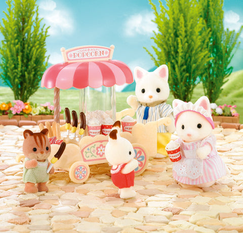 Sylvanian Families - Popcorn Cart | KidzInc Australia | Online Educational Toy Store