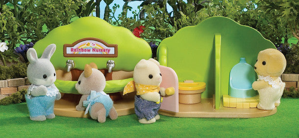 Sylvanian Families - Set Toilette 5020 - Accessorio Per Bambole, Decorazione Floreale, Multicolore - Foto 10