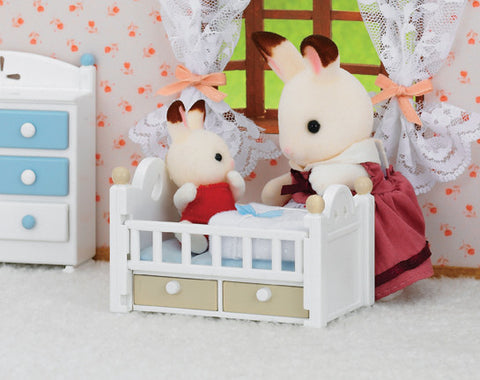 Sylvanian Families - Chocolate Rabbit Baby Set | KidzInc Australia | Online Educational Toy Store