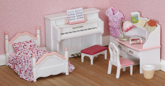 Sylvanian Families - Girls Bedroom Set | KidzInc Australia | Online Educational Toy Store