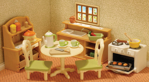 Sylvanian Families - Country Kitchen Set | KidzInc Australia | Online Educational Toy Store