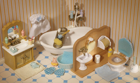 Sylvanian Families - Country Bathroom Set | KidzInc Australia | Online Educational Toy Store