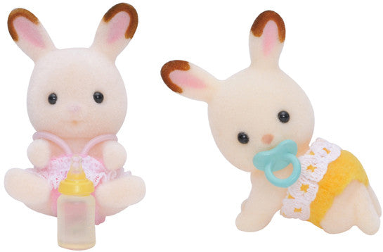 Sylvanian Families - Chocolate Rabbit Twin Babies | KidzInc Australia | Online Educational Toy Store