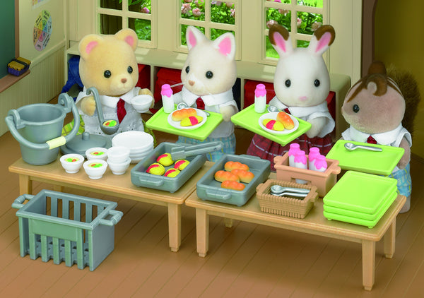 Sylvanian Families - School Lunch Set | KidzInc Australia | Online Educational Toy Store