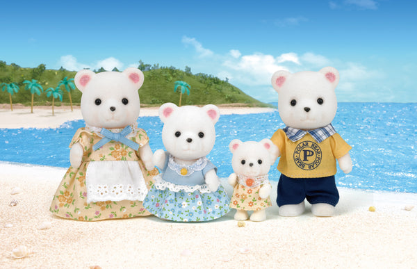 Sylvanian Families - Polar Bear Family | KidzInc Australia | Online Educational Toy Store