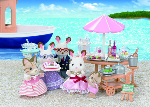 Sylvanian Families - Seaside Birthday Party Set | KidzInc Australia | Online Educational Toy Store