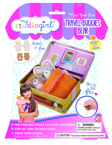 My Studio Girl - Travel Buddies Bear | KidzInc Australia | Online Educational Toy Store