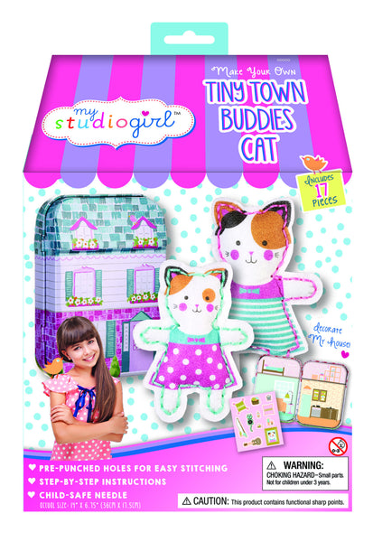 My Studio Girl - Tiny Town Buddies Cat | KidzInc Australia | Online Educational Toy Store