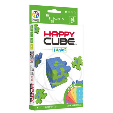 Smart Games Happy Cube Junior 6 Colour Pack | KidzInc Australia