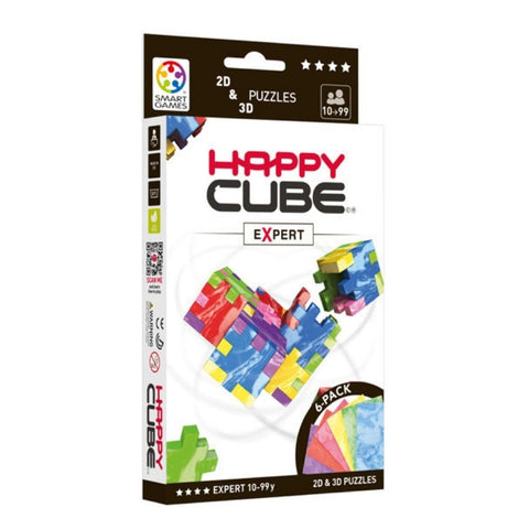 Smart Games Happy Cube Expert 6 Colour Pack | KidzInc Australia