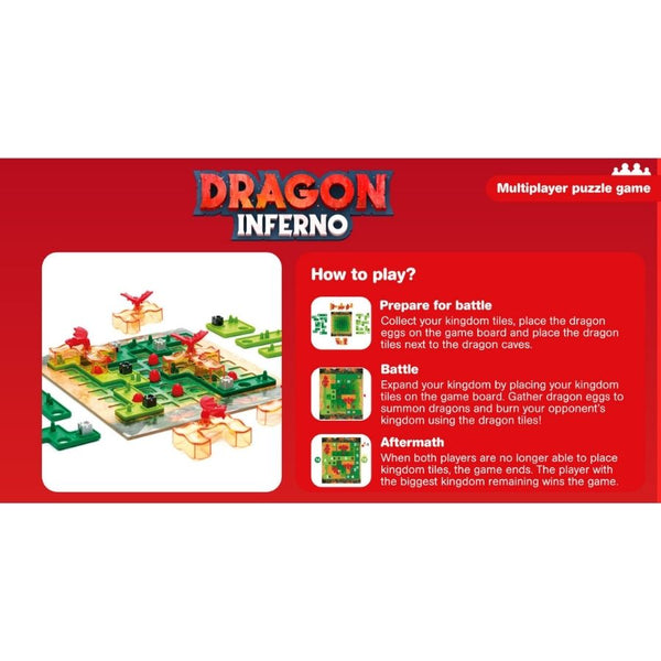 Smart Games Dragon Inferno Strategy Game | KidzInc Australia Educational Toys Online 6