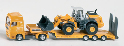 Siku - Low Loader with 4 Wheel Loader - 1:87 Scale | KidzInc Australia | Online Educational Toy Store