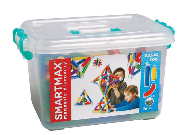 SmartMax Magnetic Discovery - Educational Set 100 Pieces | KidzInc Australia | Online Educational Toy Store