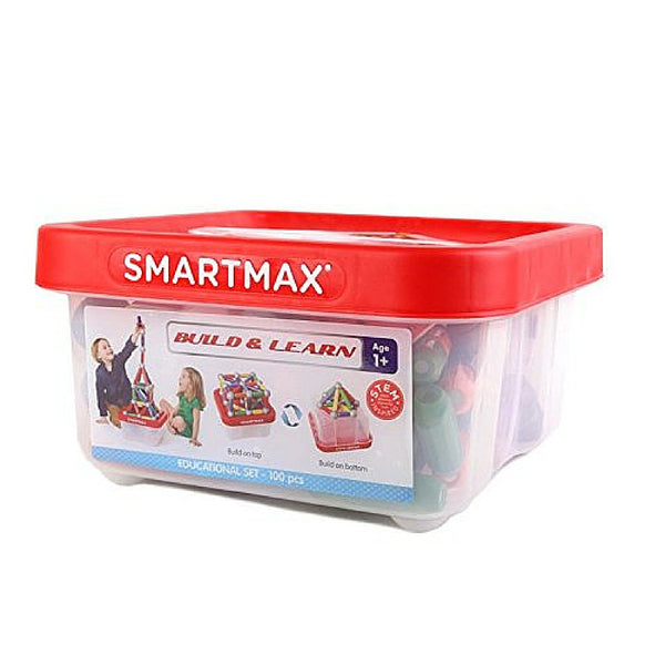 SmartMax Magnetic Discovery - Build and Learn XXL 100 Piece | KidzInc Australia | Online Educational Toy Store