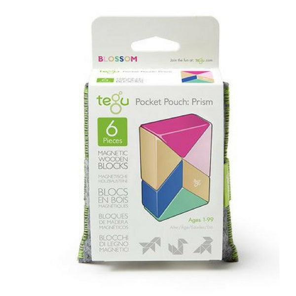 Tegu Pocket Pouch Prism Blossom | KidzInc Australia | Online Educational Toys
