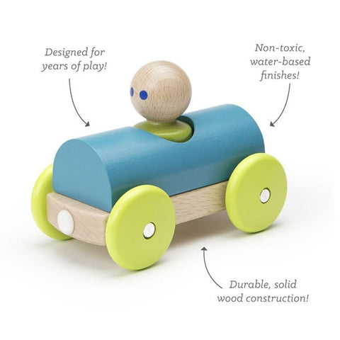Tegu Magnetic Racer Wooden Magnetic Blocks | KidzInc Australia | Educational Toys Online