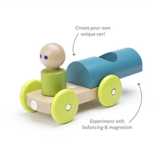 Tegu Magnetic Racer Wooden Magnetic Blocks | KidzInc Australia | Educational Toys Online 2