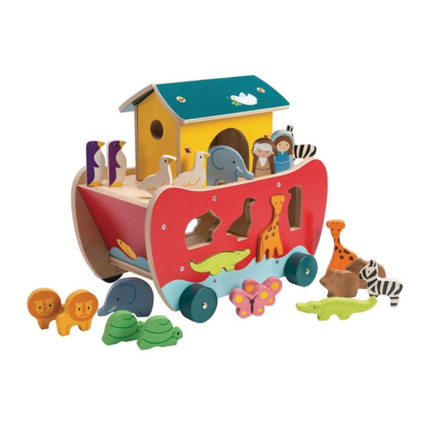 Tender Leaf Toys - Noah's Shape Sorter Ark