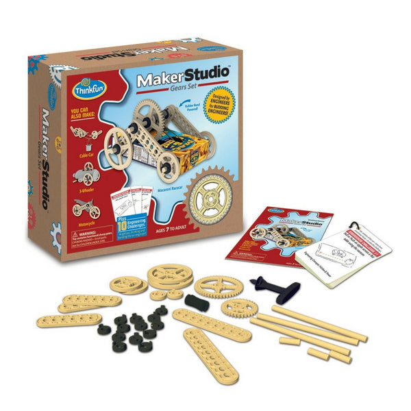 ThinkFun - Maker Studio Gears Set | KidzInc Australia | Online Educational Toy Store