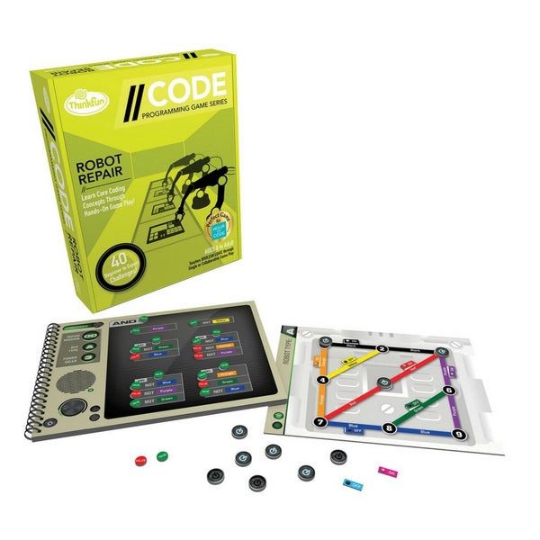 ThinkFun - Code: Robot Repair Coding Board Game | KidzInc Australia | Online Educational Toy Store