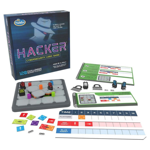 ThinkFun Hacker Cybersecurity Logic Coding Game | STEM Games | KidzInc