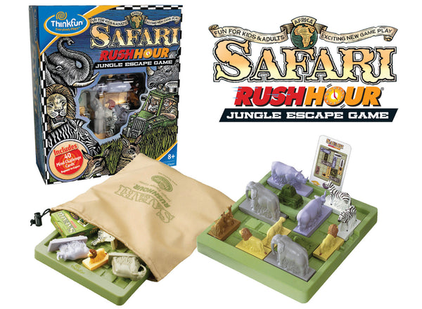 ThinkFun - Safari Rush Hour | KidzInc Australia | Online Educational Toy Store