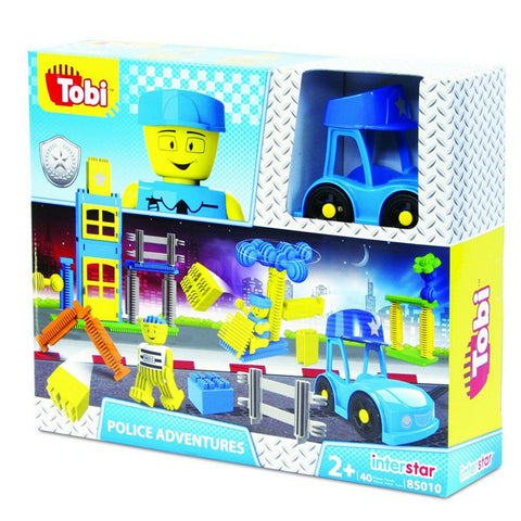 Interstar - Tobi Police Adventures (40 Pieces) | KidzInc Australia | Online Educational Toy Store