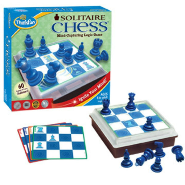 ThinkFun - Solitaire Chess Game | KidzInc Australia | Online Educational Toy Store