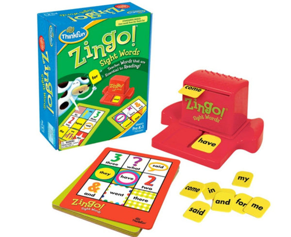 ThinkFun - Zingo! SightWords Game | KidzInc Australia | Online Educational Toy Store