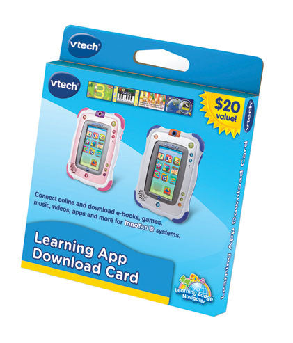VTech - InnoTab2 $20 Learning App Download Card | KidzInc Australia | Online Educational Toy Store