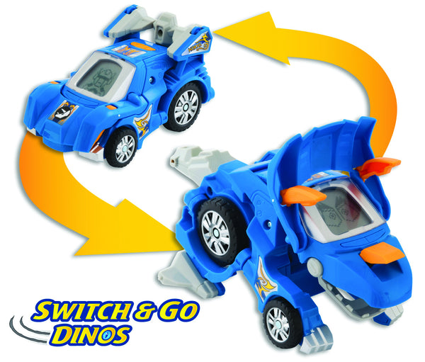 VTech Switch & Go Dinos : Horns the Triceratops | KidzInc Australia | Online Educational Toy Store