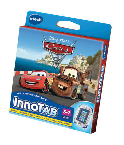 VTech - InnoTab2 Cars 2 Software Cartridge | KidzInc Australia | Online Educational Toy Store
