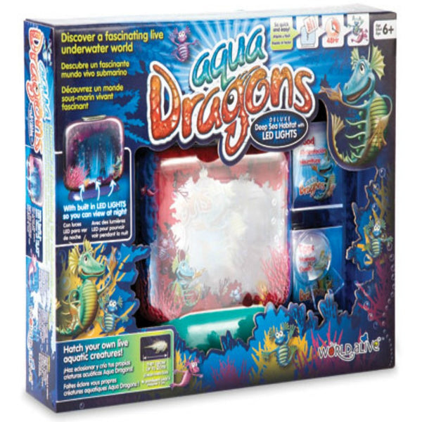 Aqua Dragons - Deep Sea Habitat with LED Lights | KidzInc Australia | Online Educational Toy Store