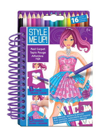 Style Me Up - Sketch-to-Go Red Carpet | KidzInc Australia | Online Educational Toy Store