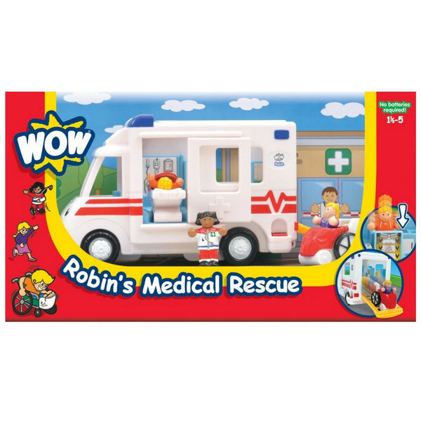 WOW Toys - Robin’s Medical Rescue | KidzInc Australia | Online Educational Toy Store