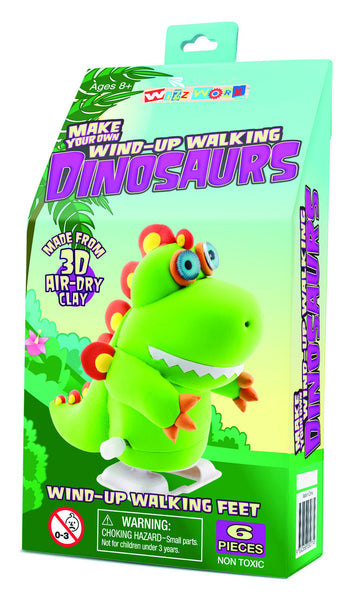 Wizz Worx - Wind-Up Walking Dinosaur Green | KidzInc Australia | Online Educational Toy Store